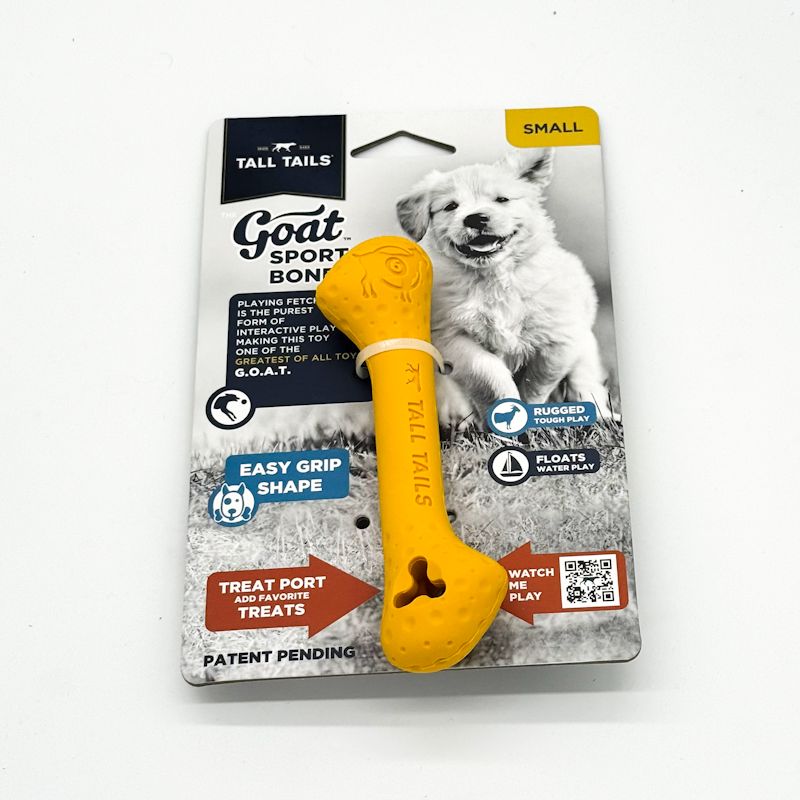 Tall Tails™ GOAT Sport Bone Treat Toy (Small)