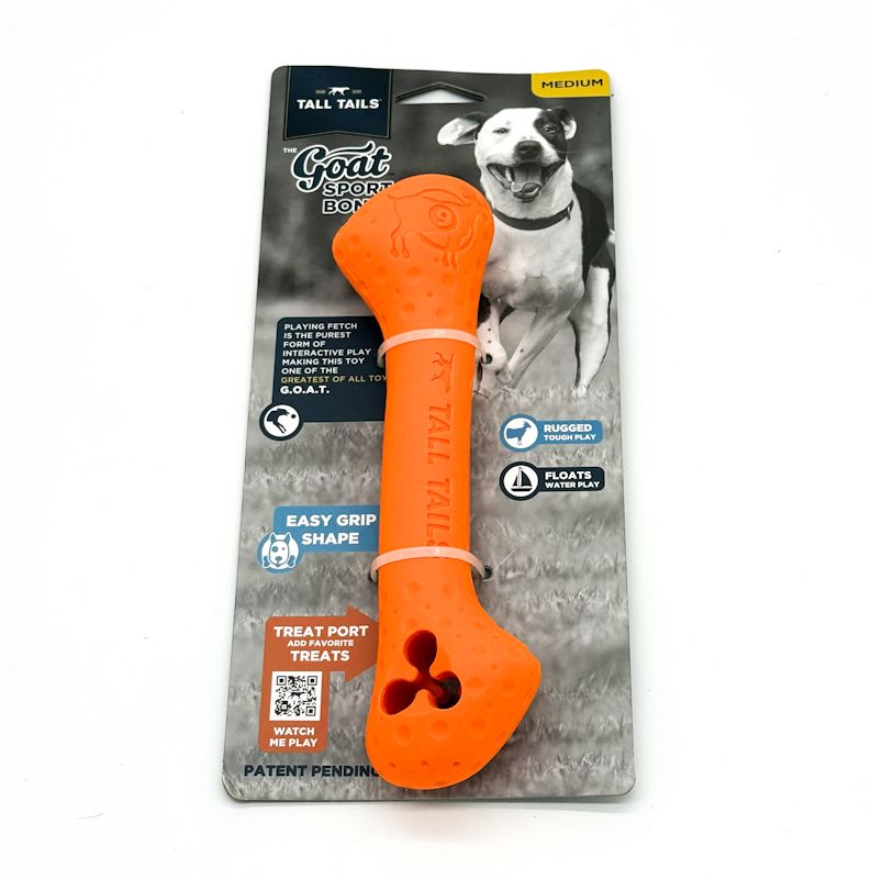 Tall Tails™ GOAT Sport Bone Treat Toy (Medium)