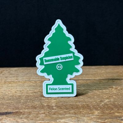 PVC Patch - Reasonable Suspicion/Felon Scented