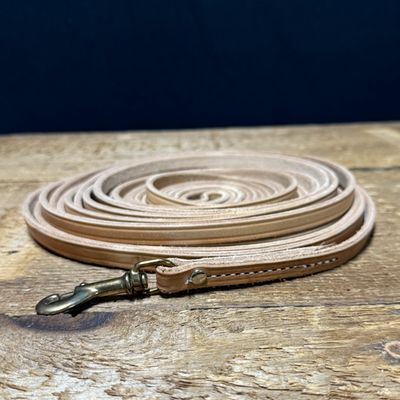 Leather Long Line - Coyote