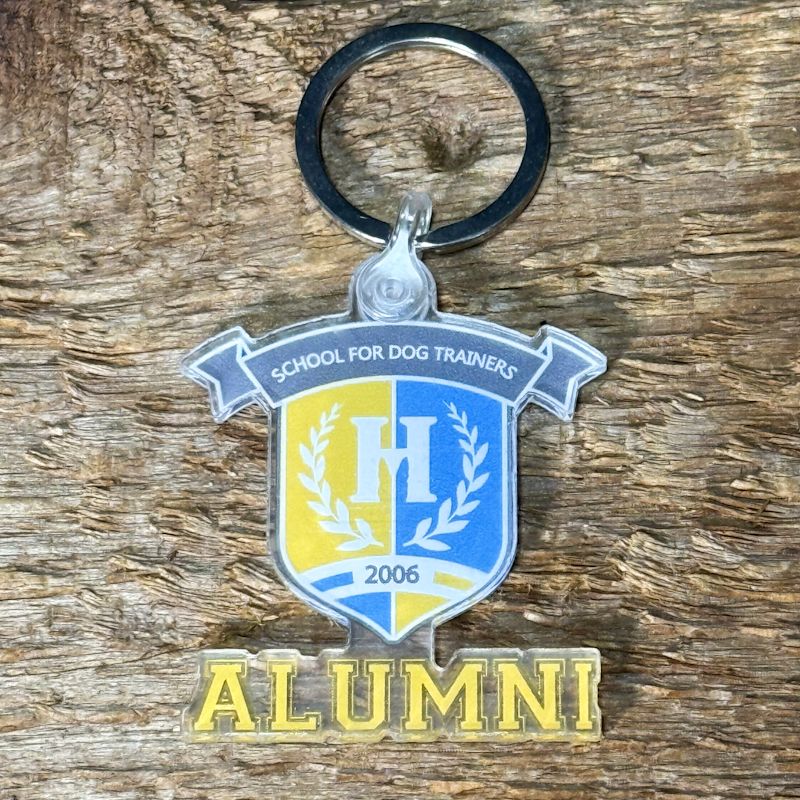 School for Dog Trainers Alumni Keychain