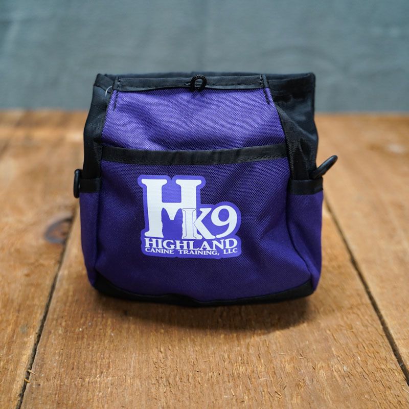 Rapid Rewards Deluxe Dog Training Pouch with Highland Canine Logo Rapid Rewards Deluxe Dog Training Pouch with Highland Canine Logo