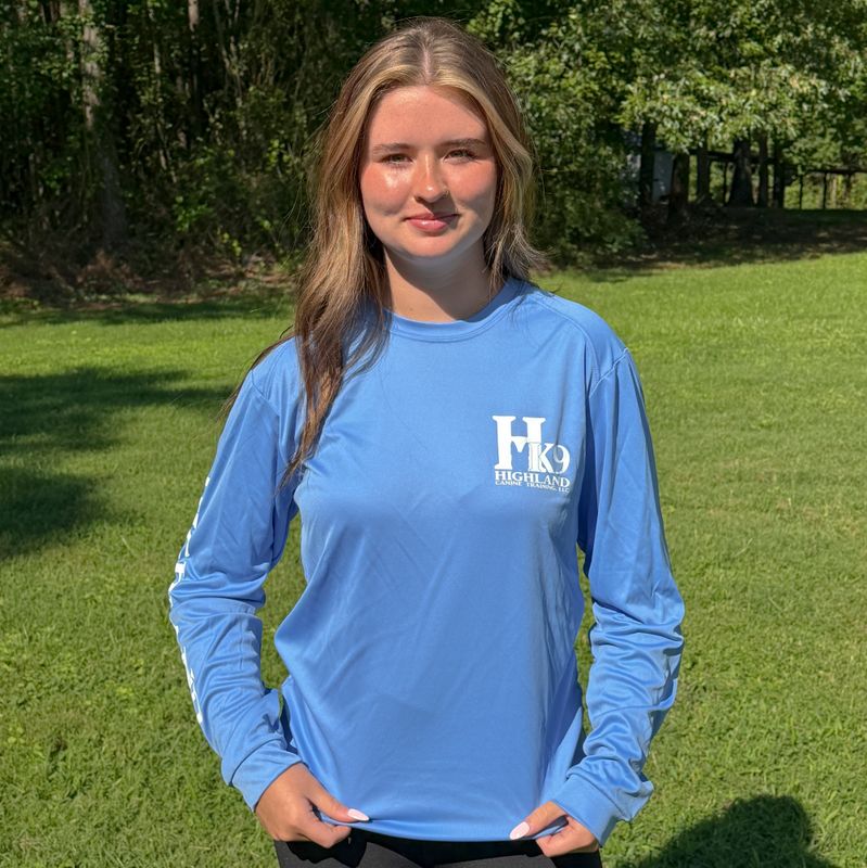 Highland Canine Training SPF Long-Sleeve - Bimini Blue Highland Canine Training SPF Long-Sleeve - Bimini Blue