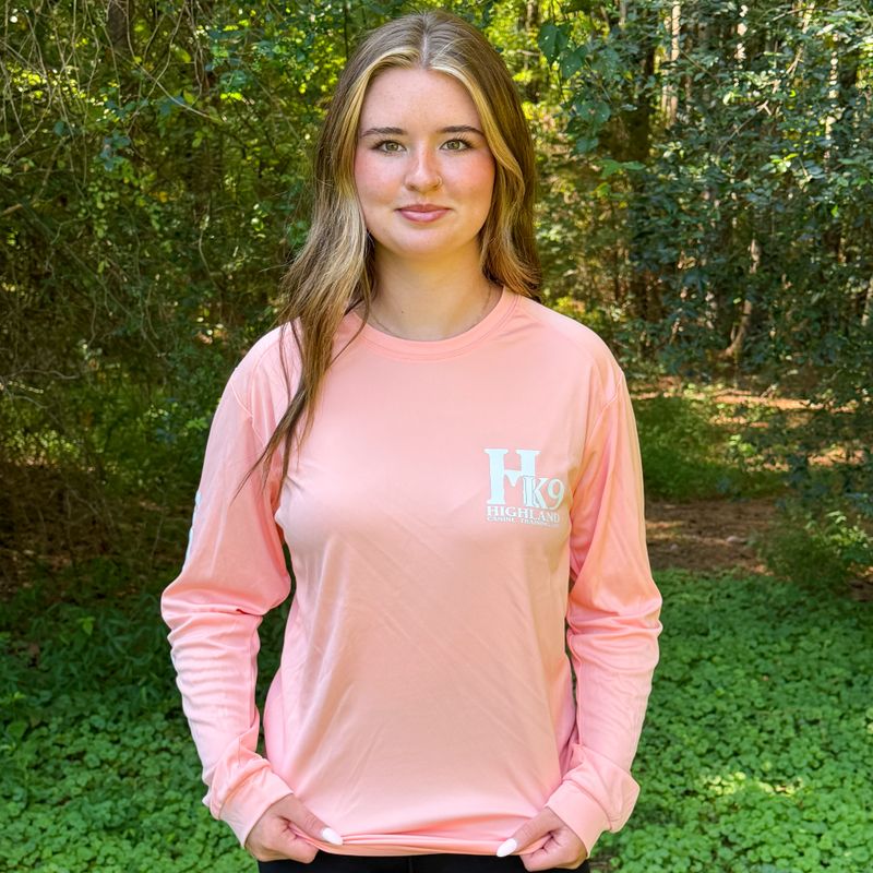 Highland Canine Training SPF Long-Sleeve - Light Coral Highland Canine Training SPF Long-Sleeve - Light Coral