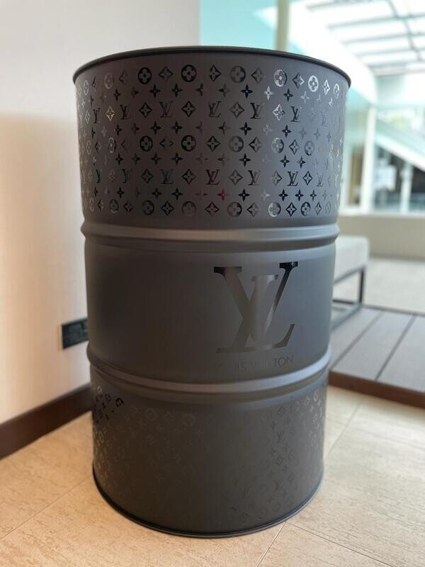 POP ART Bidone barrel art luxury brand table Limited Edition By LPP ART