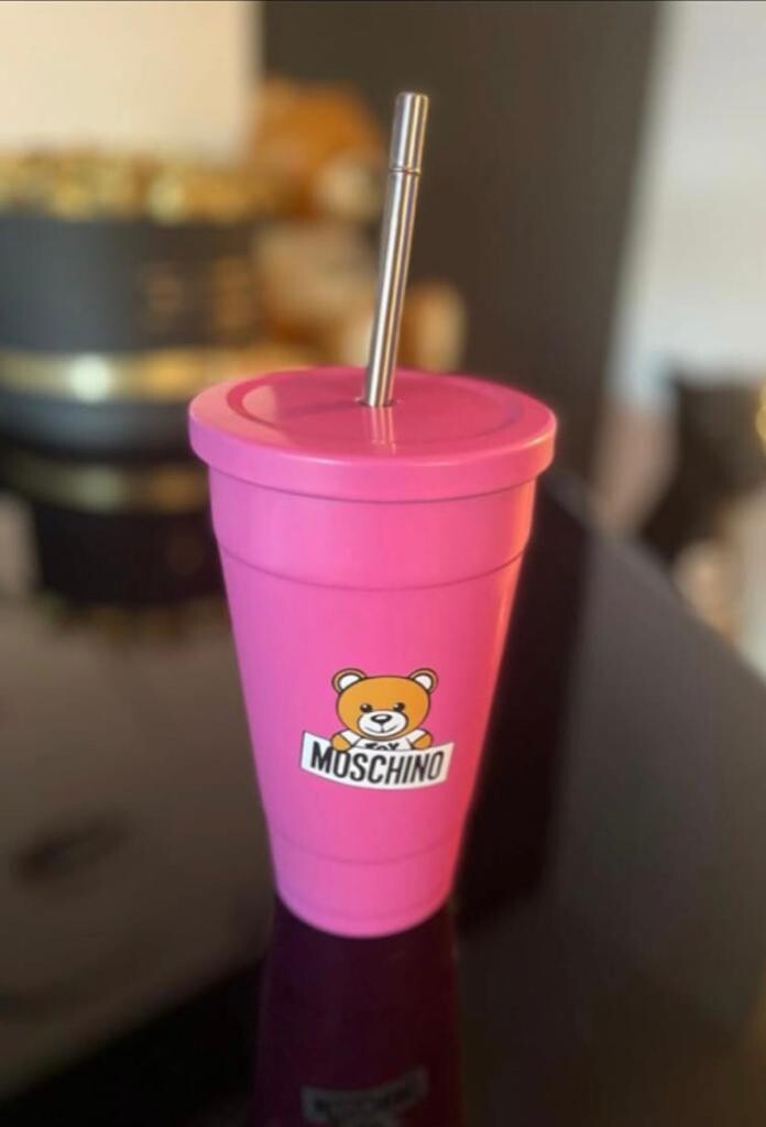 POP ART cold cup tumbler Moschino by LPP ART