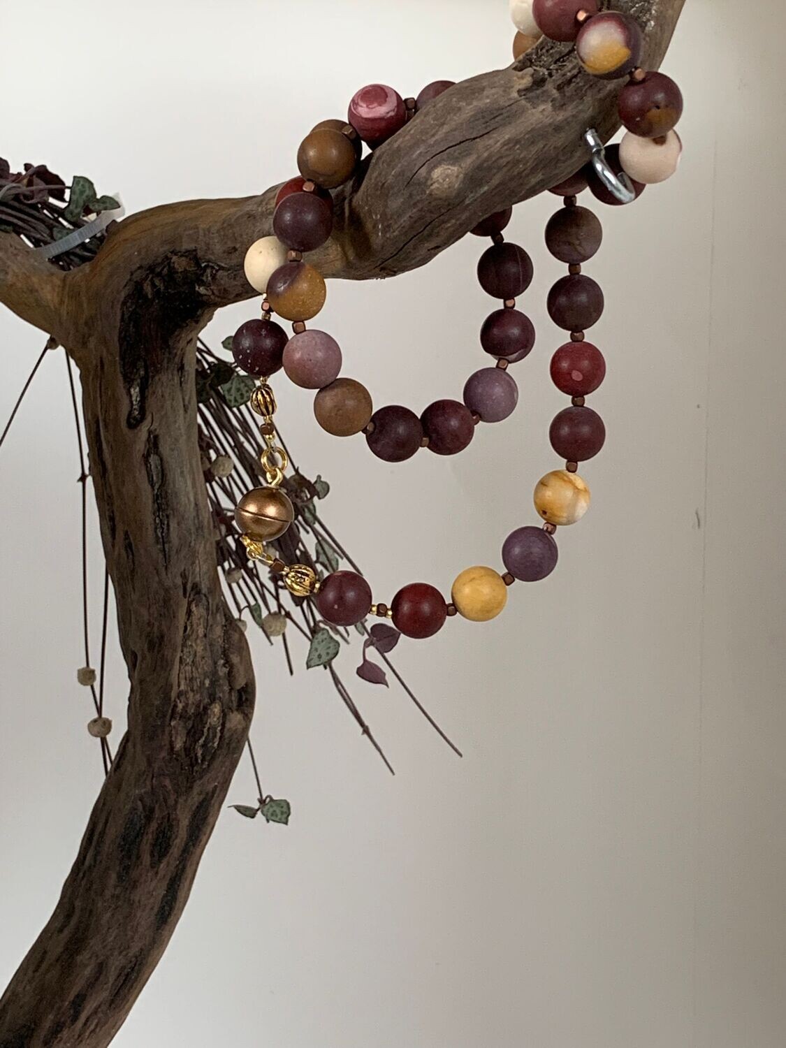 Mookait, Edelstein Kette