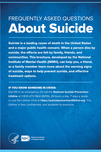 Frequently Asked Questions About Suicide