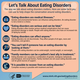 Let’s Talk About Eating Disorders
