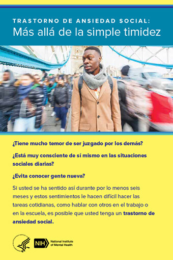 Trastorno de Ansiedad Social: Mas alla de la simple timidez SPANISH - Social Anxiety Disorder: More Than Just Shyness