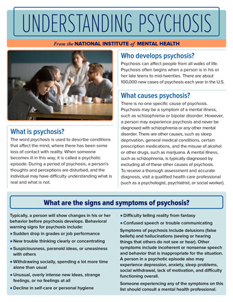 Understanding Psychosis