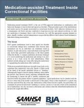MAT Inside Correctional Facilities: Addressing Medication Diversion