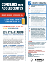 CONSUMO DE ALCOHOL EN MENORES DE EDAD Spanish - Tips for Teens: The Truth About Alcohol