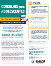 Consejos para adolescentes: la realidad sobre los estimulantes Spanish Tips for Teens: The Truth About Stimulants