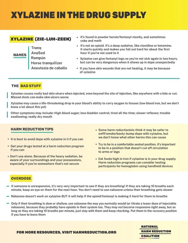 Xylazine in the Drug Supply