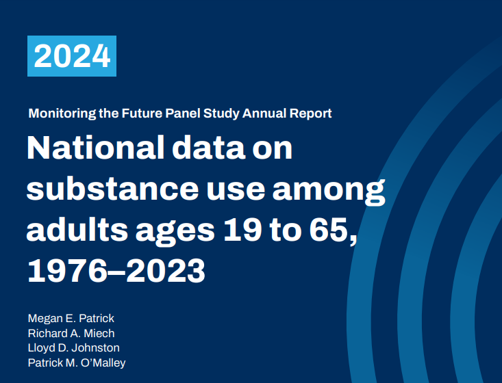 Monitoring The Future - National data on substance use among adults ages 19 to 65, 1976–2023