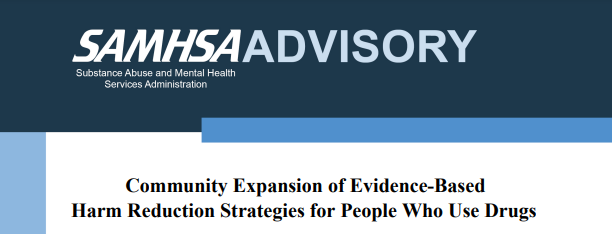 Community Expansion of Evidence-Based Harm Reduction Strategies for People Who Use Drugs