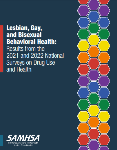 Lesbian, Gay, and Bisexual Behavioral Health: Results from the 2021 and 2022 National Surveys on Drug Use and Health