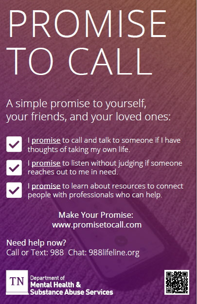 Promise to Call Half Page
