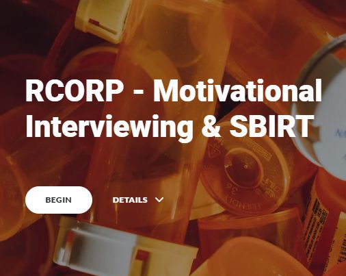 Motivational Interviewing and SBIRT Training