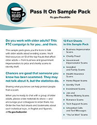Pass It On Sample Pack - FTC