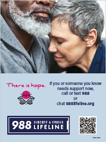 988 There is Hope Poster - SAMHSA