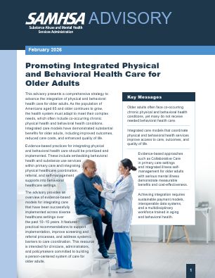 Promoting Integrated Physical and Behavioral Health Care for Older Adults