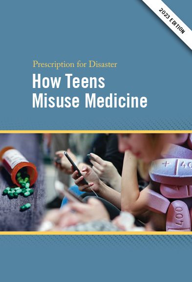 Prescription for Disaster:  How Teens Misuse Medicine -DEA