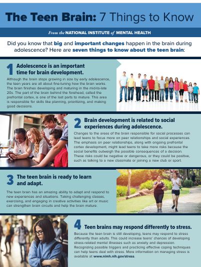 The Teen Brain: 7 Things to Know