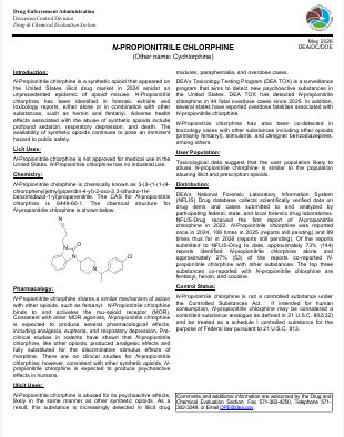 Chlorphine - DEA