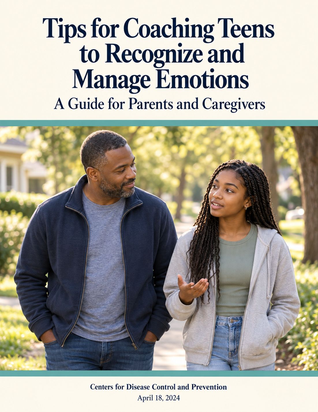 Tips for Coaching Teens to Recognize and Manage Emotions - CDC