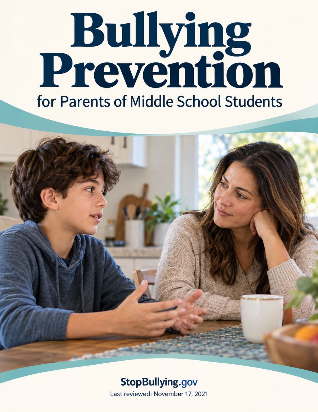 Bullying Prevention for Parents of Middle School Students