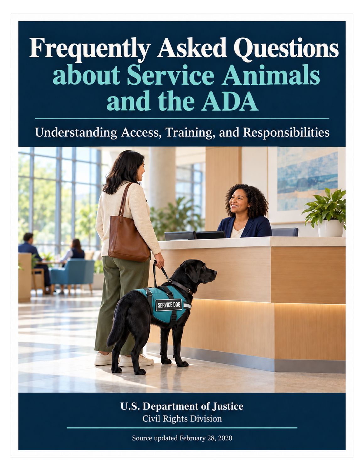 Frequently Asked Questions about Service Animals and the ADA