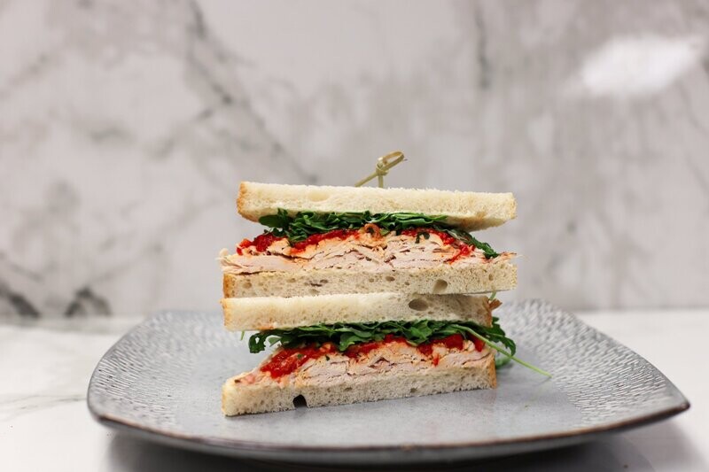 Shaved Amish Chicken Sandwich