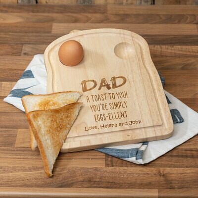 Personalised Egg board - Toast