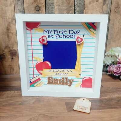 First Day of School Frame
