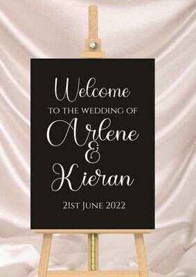 "Arlene" Occasion Sign