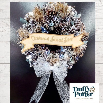 Winters Day Christmas Wreath
