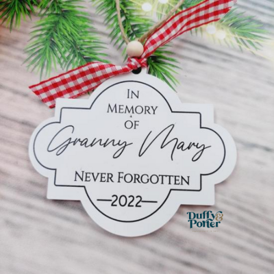 Farmhouse Personalised in Memory Christmas 2022