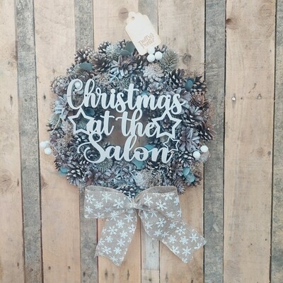 Pinecone Forest Christmas Wreath