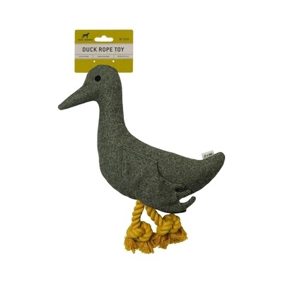 Plush Squeaky Dog Duck Toy