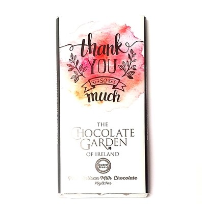 “Thank You “75g Milk Chocolate Bar