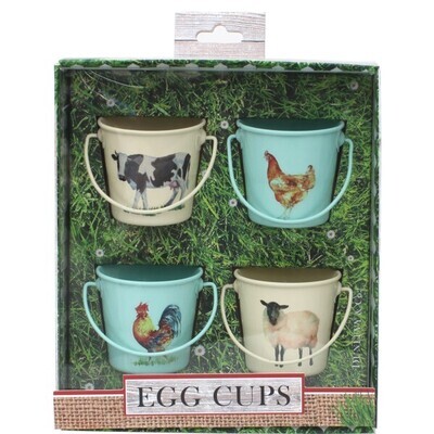 Eggcups Farm Friends - Set of 4