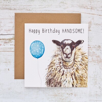 SHEEP HANDSOME CARD
