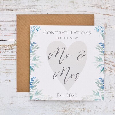 WEDDING 2023 CARD