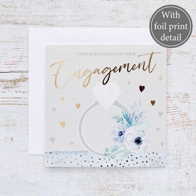 ENGAGEMENT FOIL CARD