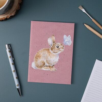 A6 Rabbit Notebook - I Spy a Butterfly