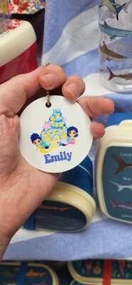 Personalised Bag Tag Mermaid
