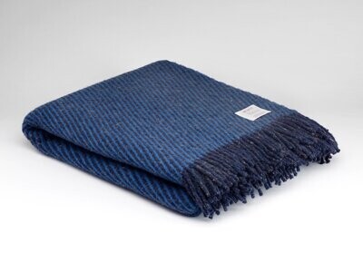 McNutt Collection Throw Blue Ashes