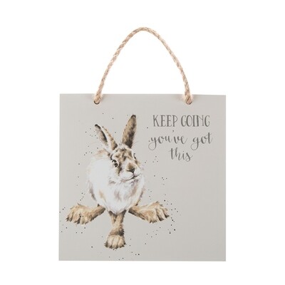 Hare Wooden PLaque - You&#39;ve Got This
